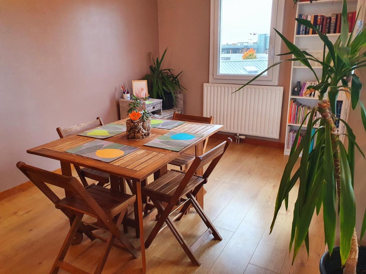 Loft Tres Calme Parking Et Balcon Appartement Dijon Buitenkant foto