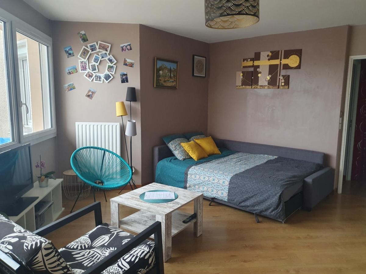 Loft Tres Calme Parking Et Balcon Appartement Dijon Buitenkant foto